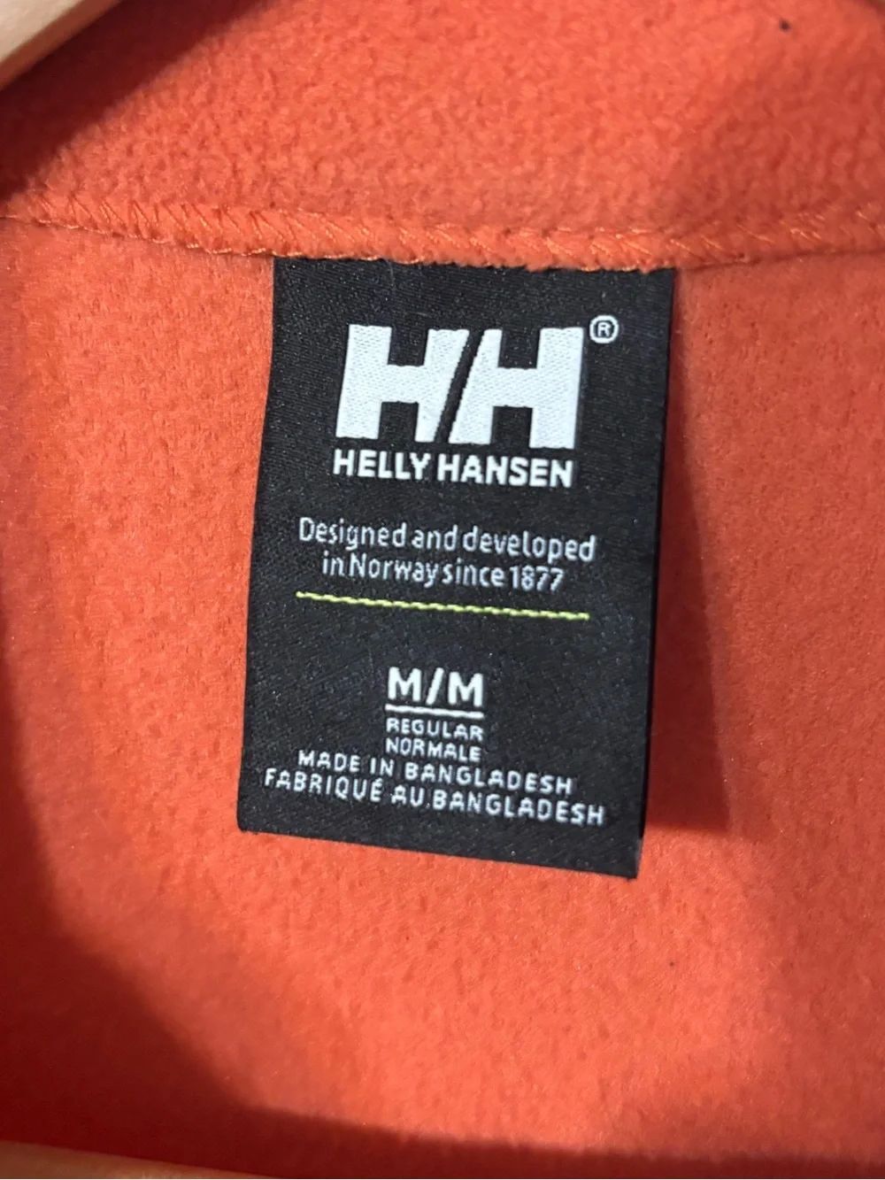 Helly Hansen Gorpcore Lightweight Fleece Zip Jacket Medium - Picture 2 of 5